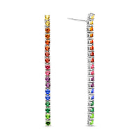 Ti Sento Rainbow Cubic Zirconia Drop Earrings - Michael Jones Jeweller
