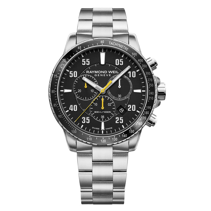 Raymond Weil Tango 43mm Quartz Chronograph Watch 8570-ST2-05207 - Michael Jones Jeweller