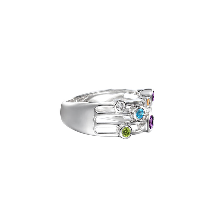 Amore Fantasia Multicoloured Ring