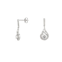 Amore Bellissima Collezione Silver Drop Earrings