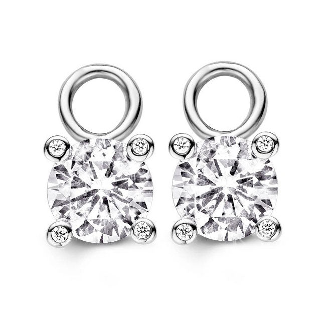 Ti Sento Cubic Zirconia Ear Charms - Michael Jones Jeweller