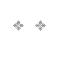 Amore Silver Serenity Cubic Zirconia Earrings - Michael Jones Jeweller