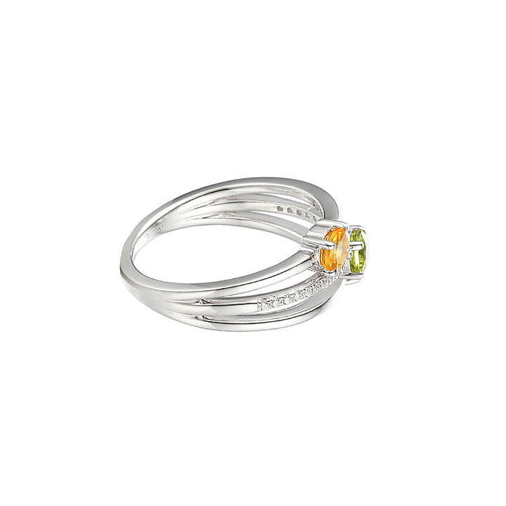 Amore Kaleidoscope Silver Ring
