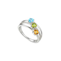 Amore Kaleidoscope Silver Ring