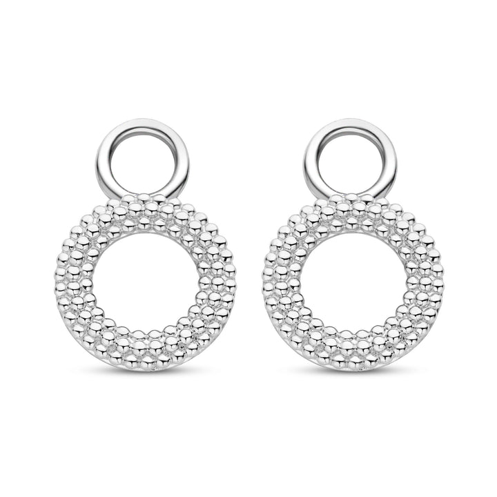 Ti Sento Structured Hoop Ear Charms