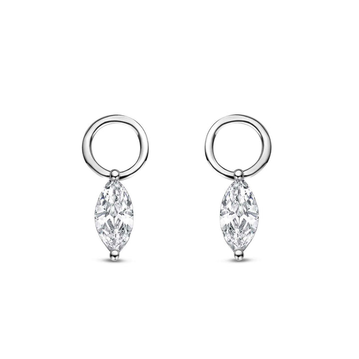 Ti Sento Marquise Cubic Zirconia Ear Charms