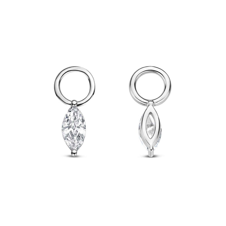 Ti Sento Marquise Cubic Zirconia Ear Charms