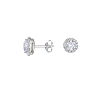 Amore Crown of Light Cubic Zirconia Earrings - Michael Jones Jeweller
