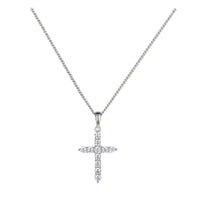 Amore Divine Cross Necklace - Michael Jones Jeweller