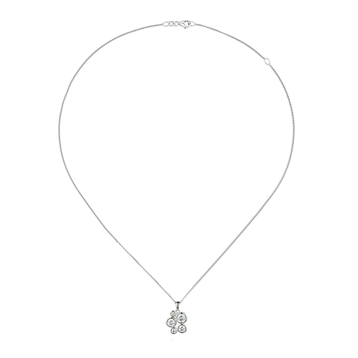 Amore Fantasia Symphony Cubic Zirconia Necklace - Michael Jones Jeweller