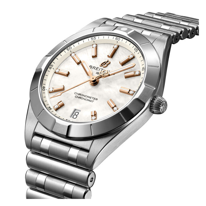 Breitling Chronomat 32 Chronometer Quartz Watch A77310101A4A1