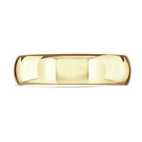 6mm Sleek 9ct Yellow Gold Wedding Ring by Brown & Newirth - Michael Jones Jeweller