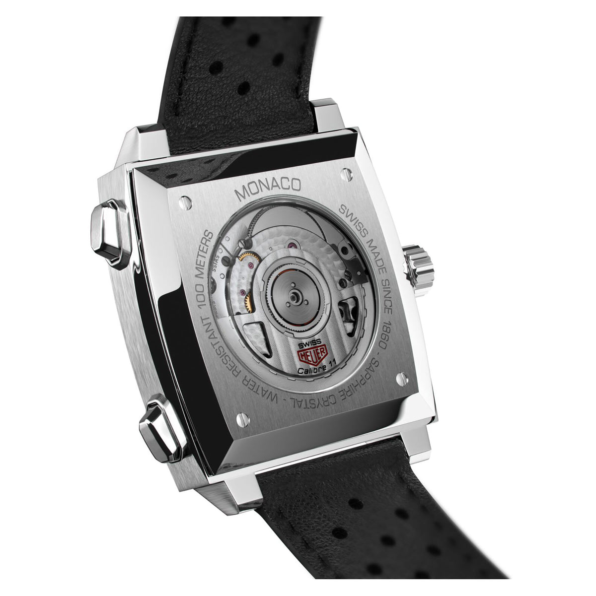 TAG Heuer Monaco 39mm 100m Automatic Chronograph Watch CAW211P.FC6356 - Michael Jones Jeweller