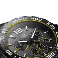 TAG Heuer Formula 1 x Senna 43mm 200m Special Edition Chronograph Quartz Watch CAZ101AJ.FC6487