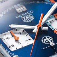 TAG Heuer Monaco x Gulf 39mm 100m Special Edition Automatic Watch CBL2115.FC6494 - Michael Jones Jeweller