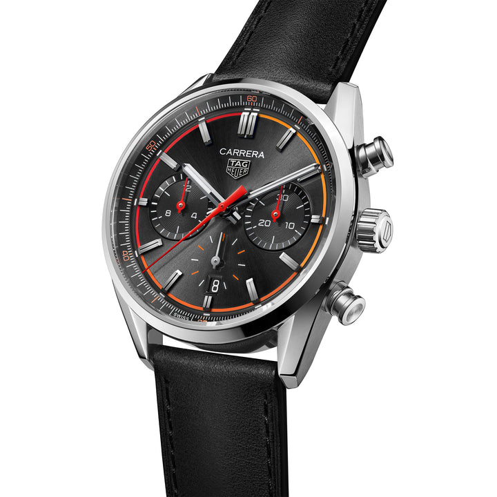 TAG Heuer Carrera 42mm 100m Chronograph Automatic Watch CBN201C.FC6542 - Michael Jones Jeweller