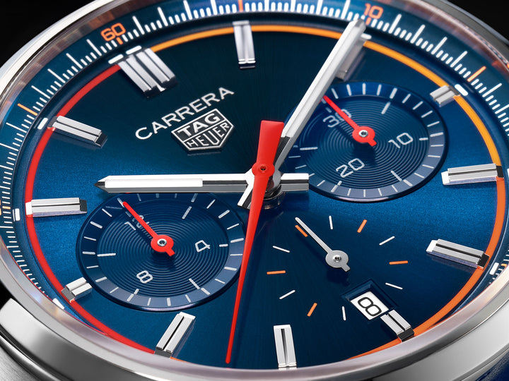 TAG Heuer Carrera 42mm 100m Chronograph Automatic Watch CBN201D.FC6543 - Michael Jones Jeweller