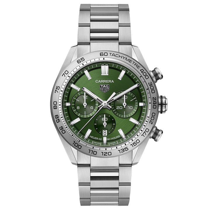 TAG Heuer Carrera 44m 100m Chronograph Automatic Watch CBN2A10.BA0643 - Michael Jones Jeweller