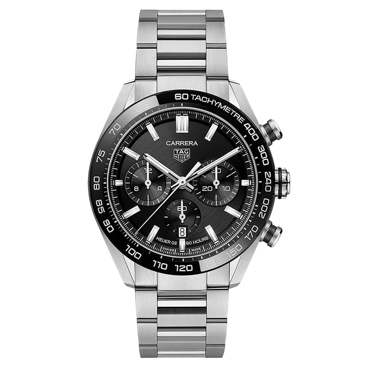TAG Heuer Carrera 44mm 100m Chronograph Automatic Watch CBN2A1B.BA0643 - Michael Jones Jeweller
