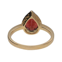 Garnet and Diamond 9ct Yellow Gold Ring - Michael Jones Jeweller
