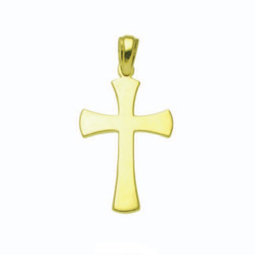 Classic 9ct Yellow Gold Cross