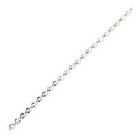 Circular Link 9ct White Gold Necklace - Michael Jones Jeweller