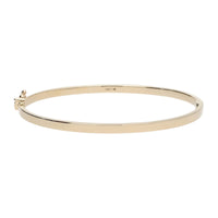 Polished 9ct Yellow Gold Bangle - Michael Jones Jeweller