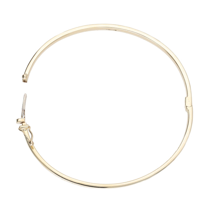 Polished 9ct Yellow Gold Bangle - Michael Jones Jeweller