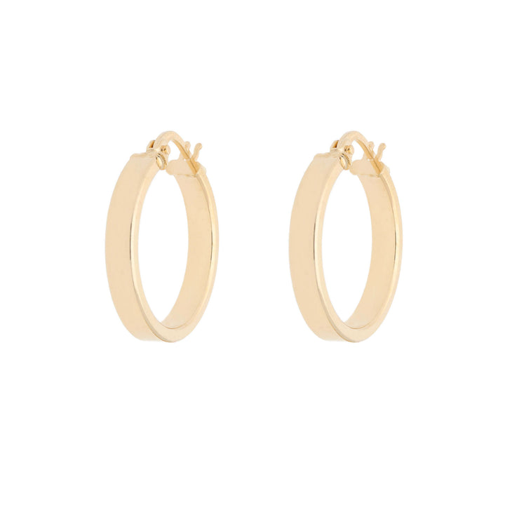 9ct Yellow Gold Hoop Earrings - Michael Jones Jeweller