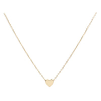 Small Heart 9ct Yellow Gold Necklace - Michael Jones Jeweller
