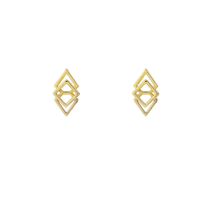 Amore Drift Geometric Stud Earrings
