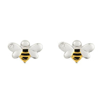 D for Diamond Child's Bee Stud Earrings - Michael Jones Jeweller