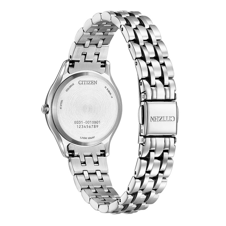 Citizen Eco-Drive Ladies Silhouette Diamond Watch EM1010-51D