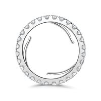 Diamond 1.50ct Evolution Platinum Full Eternity Ring by Brown and Newirth