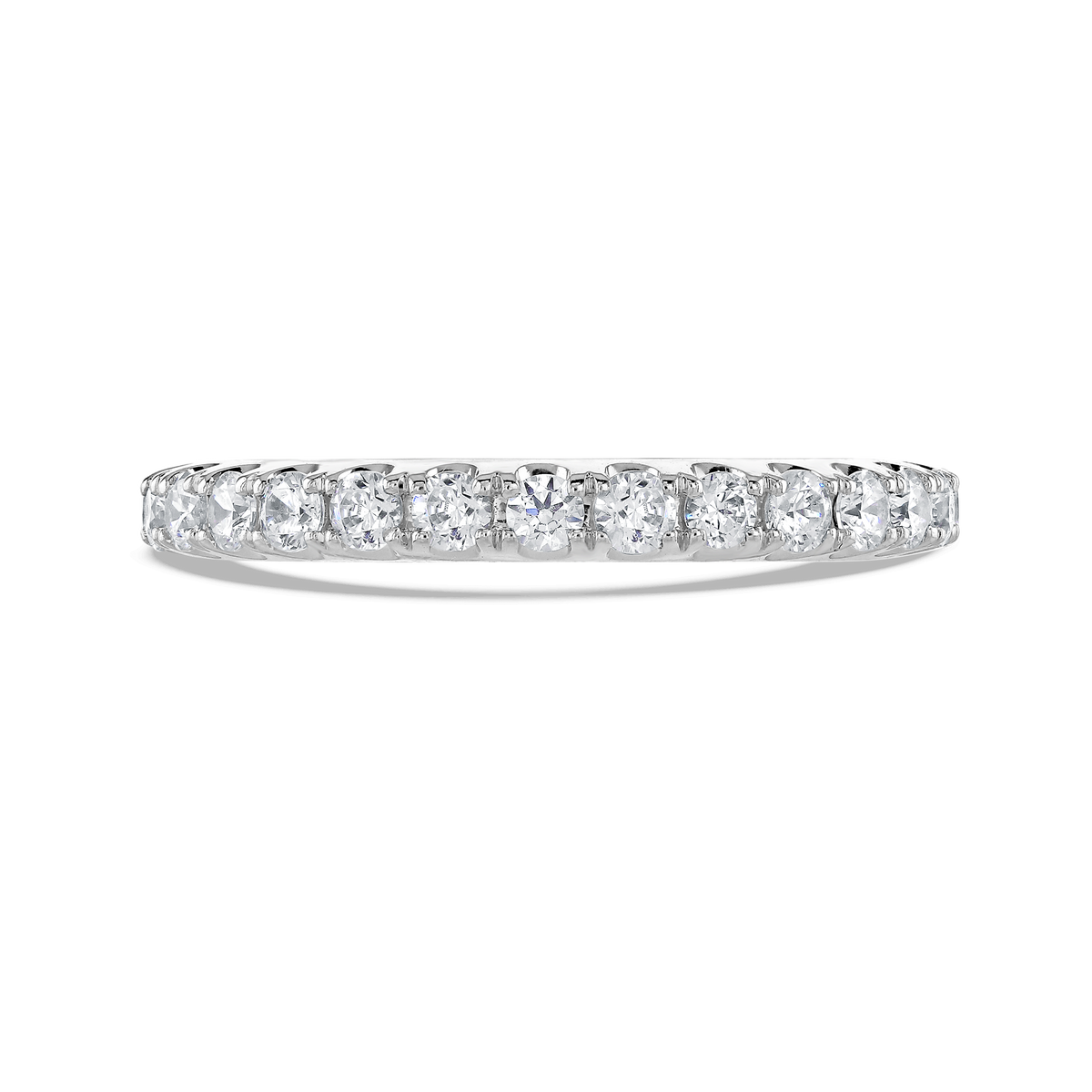Diamond 1.50ct Evolution Platinum Full Eternity Ring by Brown and Newirth - Michael Jones Jeweller