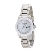 Pre-Owned Longines Conquest Lady Diamonds Quartz Watch L31574 - Michael Jones Jeweller