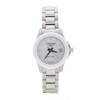 Pre-Owned Longines Conquest Lady Diamonds Quartz Watch L31574 - Michael Jones Jeweller