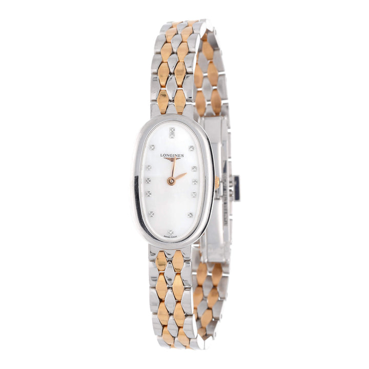Pre-Owned Longines Symphonette Diamond Set Quartz Watch L23055877 - Michael Jones Jeweller