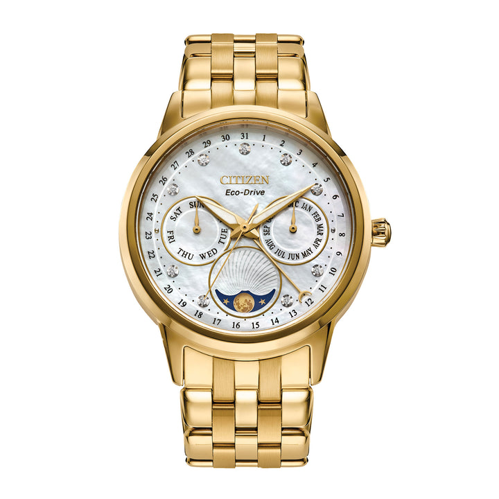 Citizen Eco-Drive Moonphase 2R50 Ladies Watch FD0002-57D