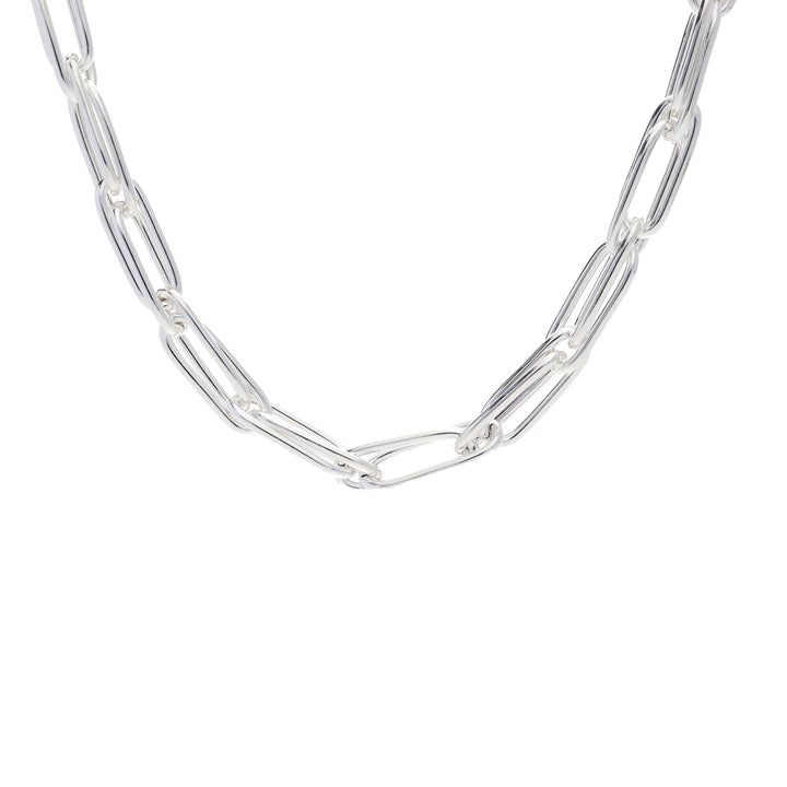 Double Oval Open Link Necklace - Michael Jones Jeweller