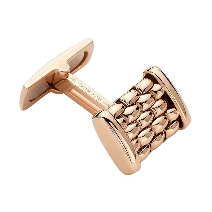 FOPE Panorama 18ct Rose Gold Cufflinks