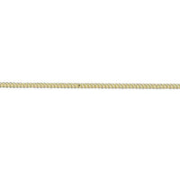 9ct Yellow Gold 20 Inch filed Curb Link Chain - Michael Jones Jeweller