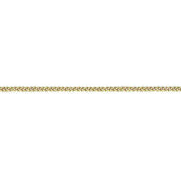 18ct Yellow Gold 16 Inch Curb Link Chain