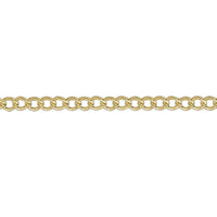9ct Yellow Gold 18 Inch Curb Link Chain