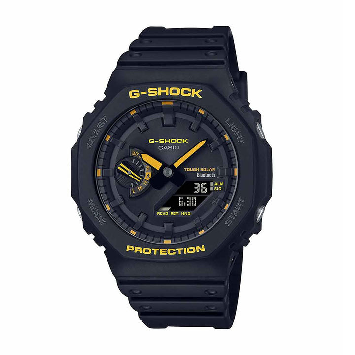 Casio G-Shock Caution Yellow Solar Watch GA-B2100CY-1AER