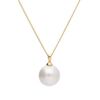 South Sea Pearl 18ct Yellow Gold Pendant - Michael Jones Jeweller