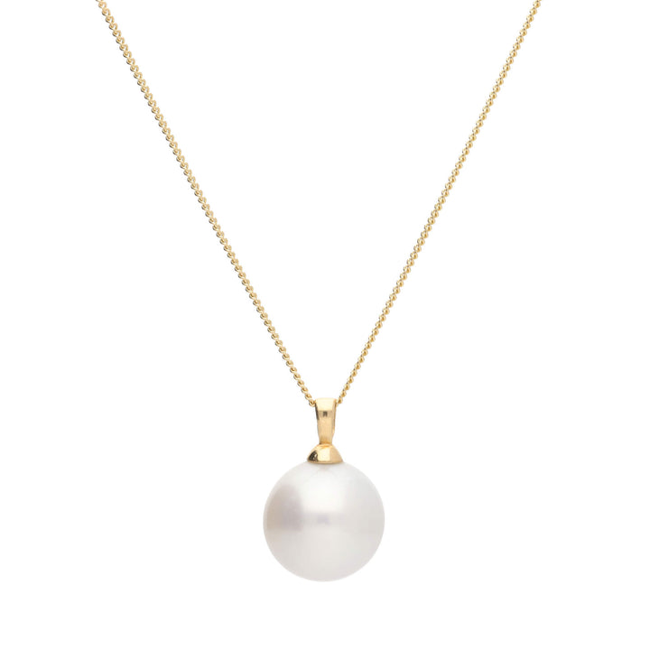 South Sea Pearl 18ct Yellow Gold Pendant - Michael Jones Jeweller