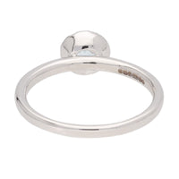 Aquamarine and Diamond 18ct White Gold Ring - Michael Jones Jeweller