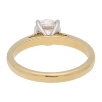 Diamond 1.01ct D SI2 18ct Yellow Gold Single Stone Ring - Michael Jones Jeweller