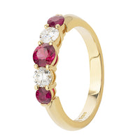 Ruby and Diamond Ring - Michael Jones Jeweller